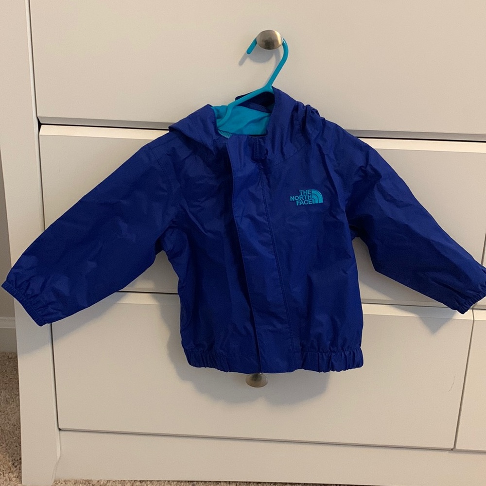 The North Face infant rain coat size 6-12 months